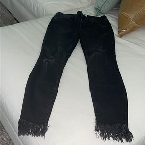 Black free people jeans